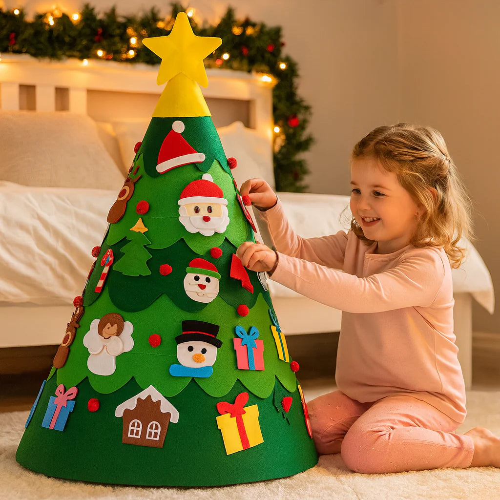 Montessori božićno drvce za malu djecu