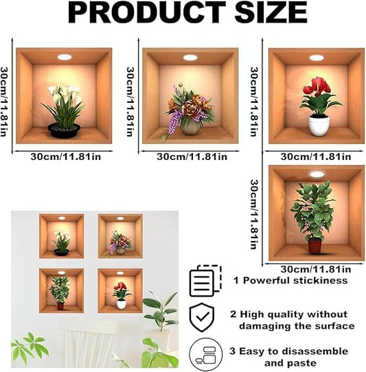 3D stenska nalepka – DecoBox™