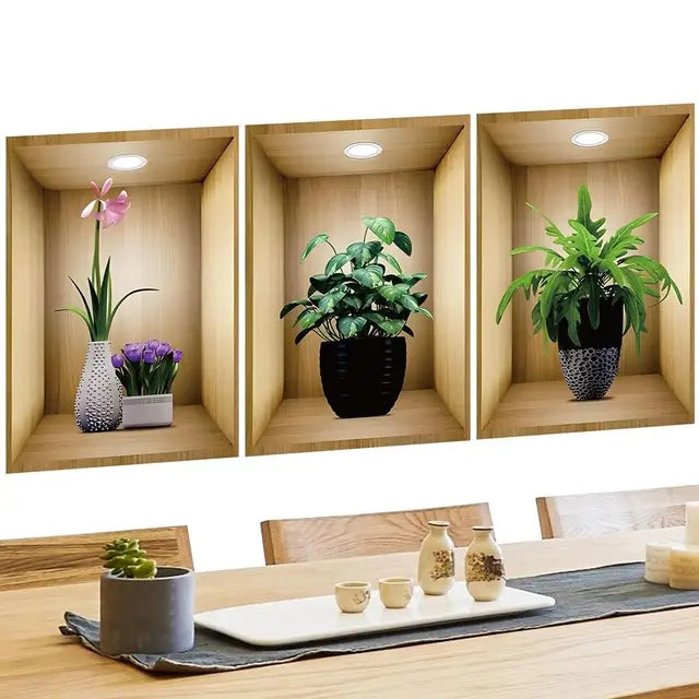 3D stenska nalepka – DecoBox™