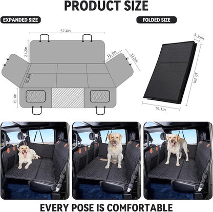 Dog Car Seat Cover – PawGuard™