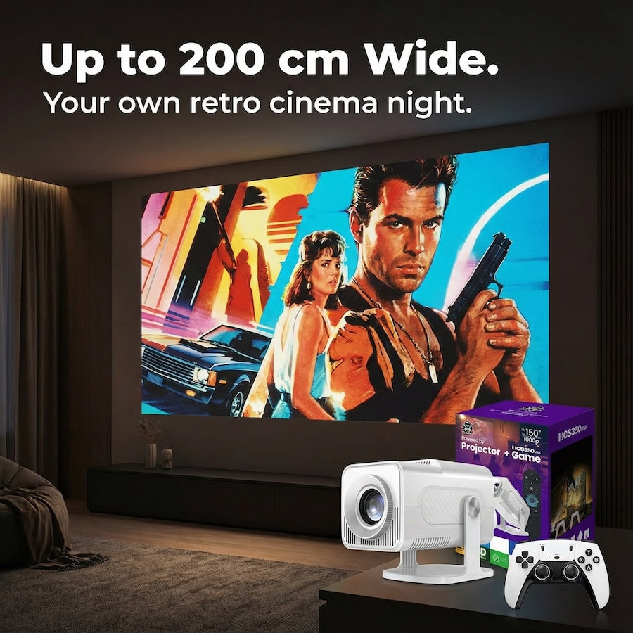 Allverto™ Retro Gaming Projector
