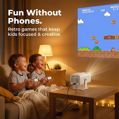 Allverto™ Retro Gaming Projector
