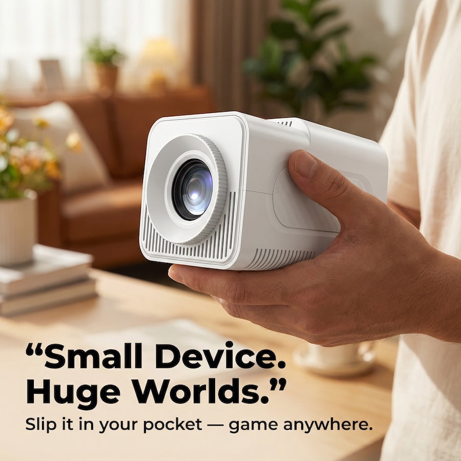 Allverto™ Retro Gaming Projector