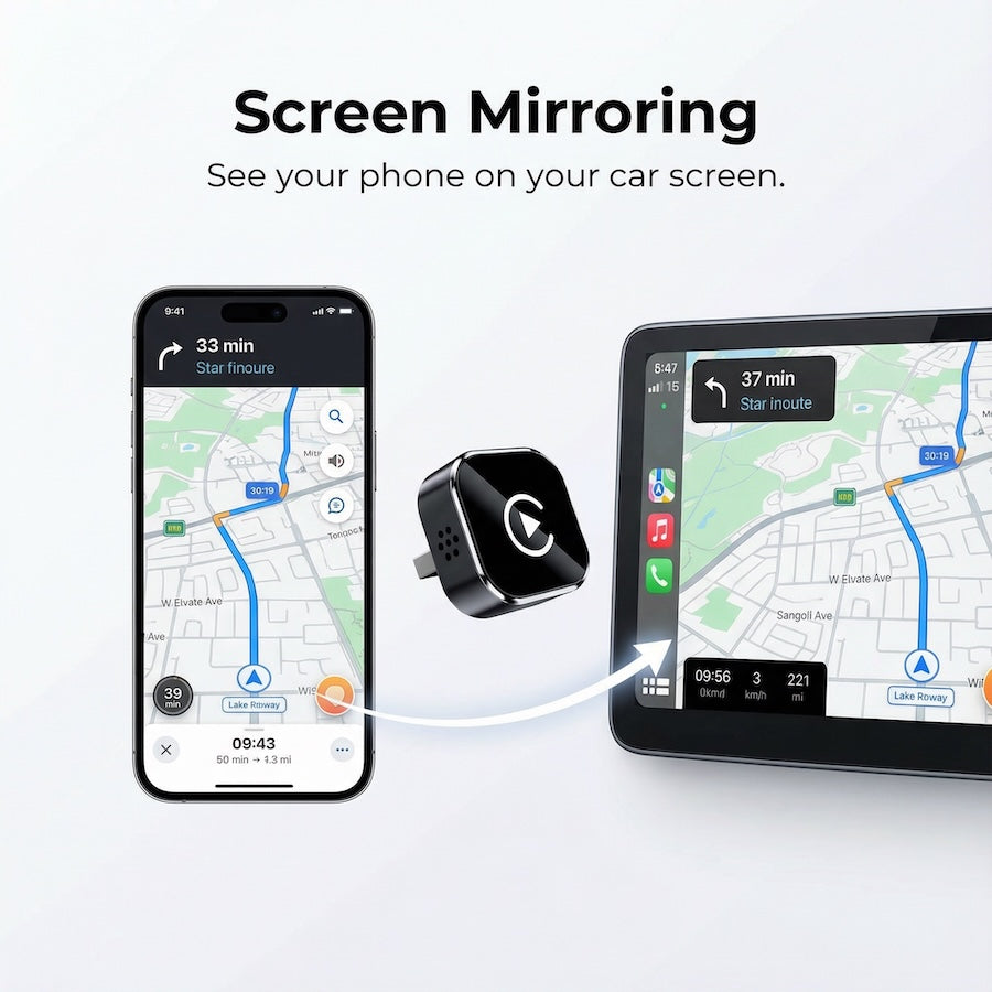 Wireless CarPlay/Android Auto Adapter