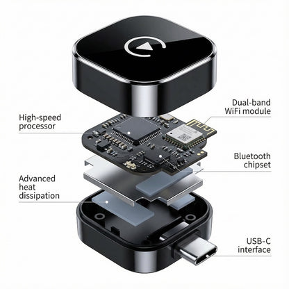 Wireless CarPlay/Android Auto Adapter