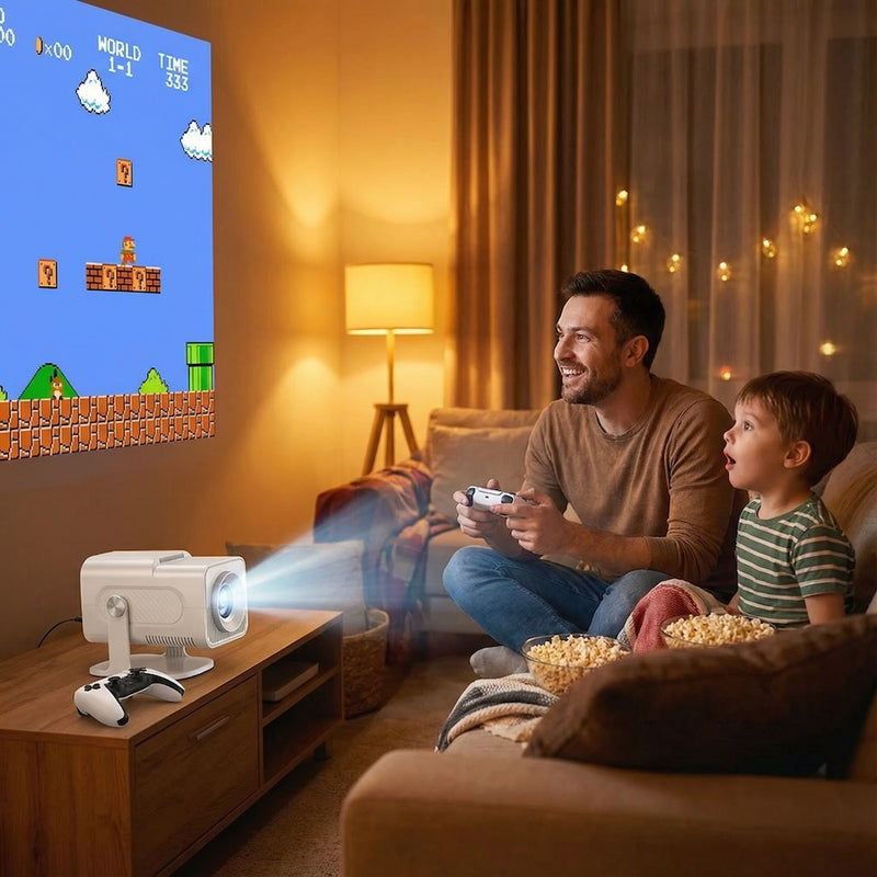 Allverto™ Retro Gaming Projector