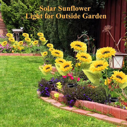 BloomGlow™ Sunflower Solar Lights