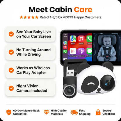Wireless CarPlay Baby Monitor