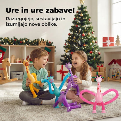Raztegljiva Žirafa s Priseski