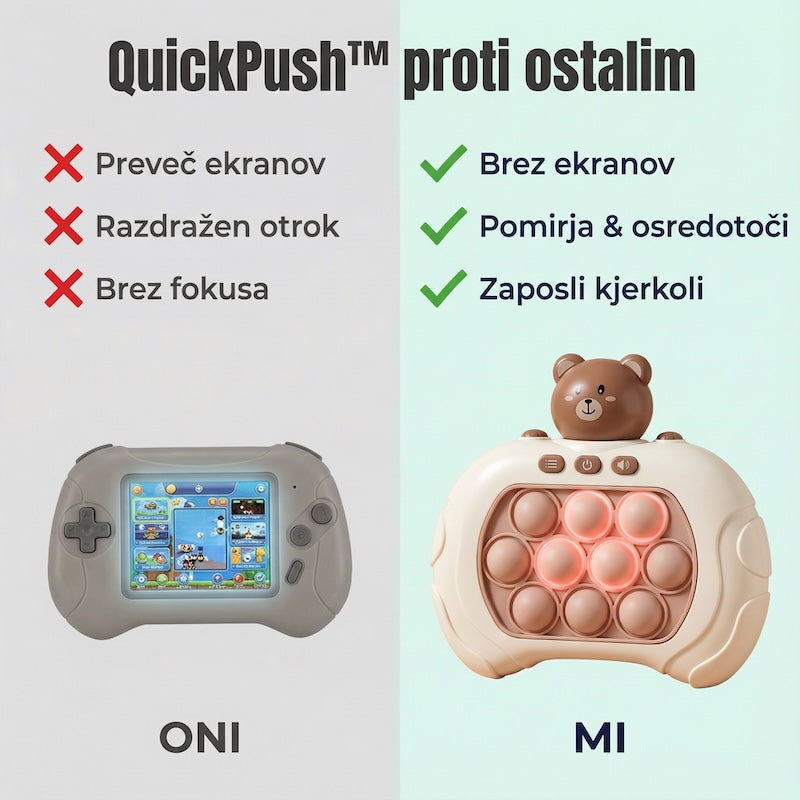 QuickPush™ Pametna Igra